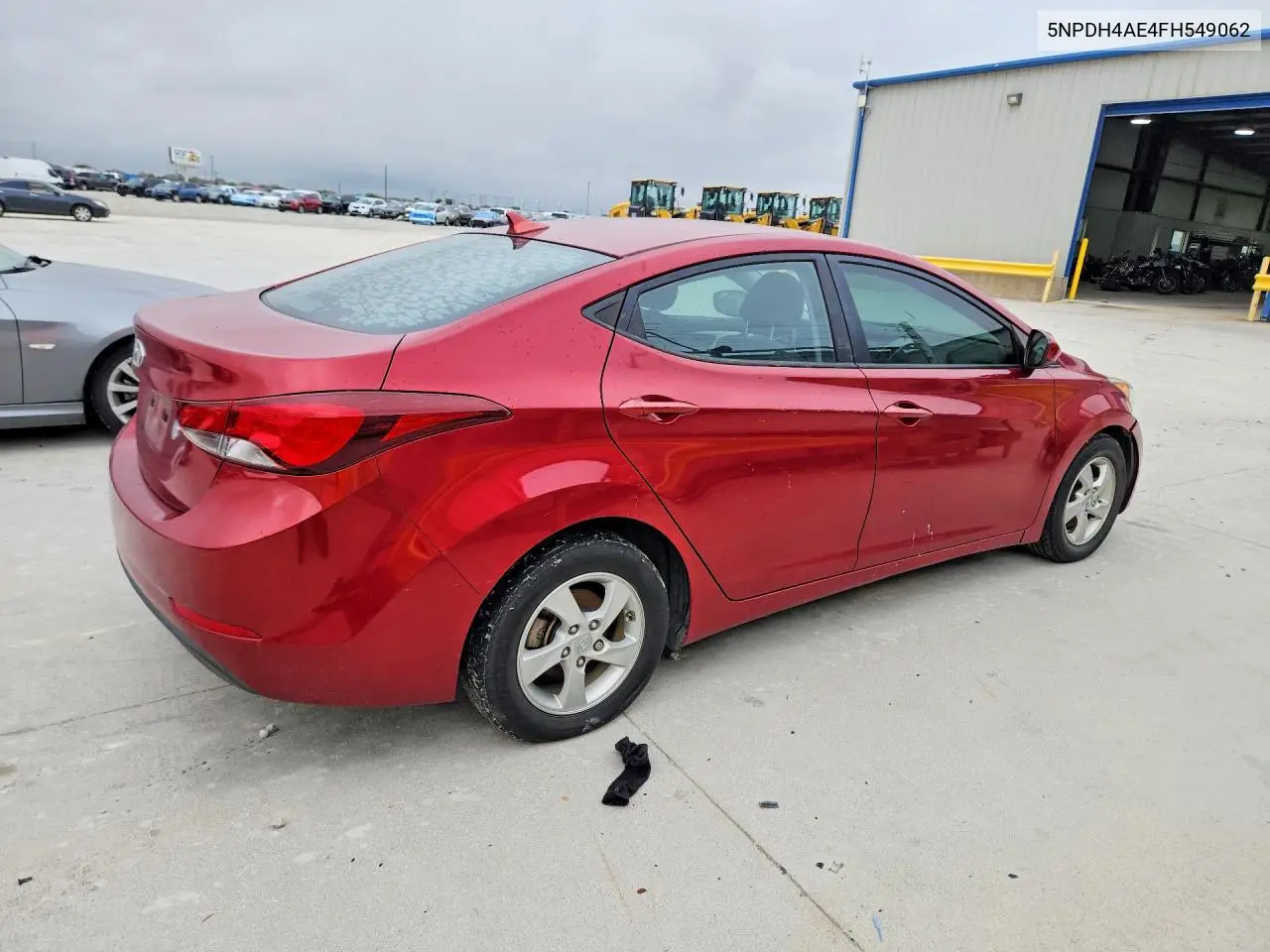 2015 HYUNDAI ELANTRA VIN 5NPDH4AE4FH549062 — фото 3