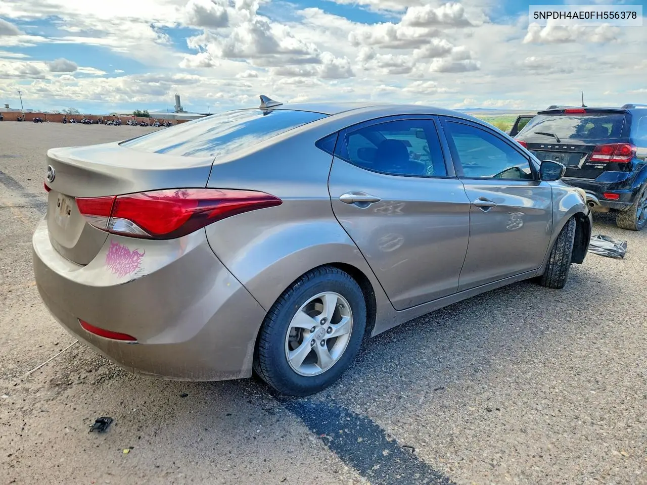 2015 HYUNDAI ELANTRA VIN 5NPDH4AE0FH556378 — фото 3