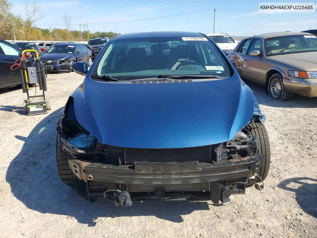 2015 HYUNDAI ELANTRA VIN KMHDH4AEXFU225485 — фото 5