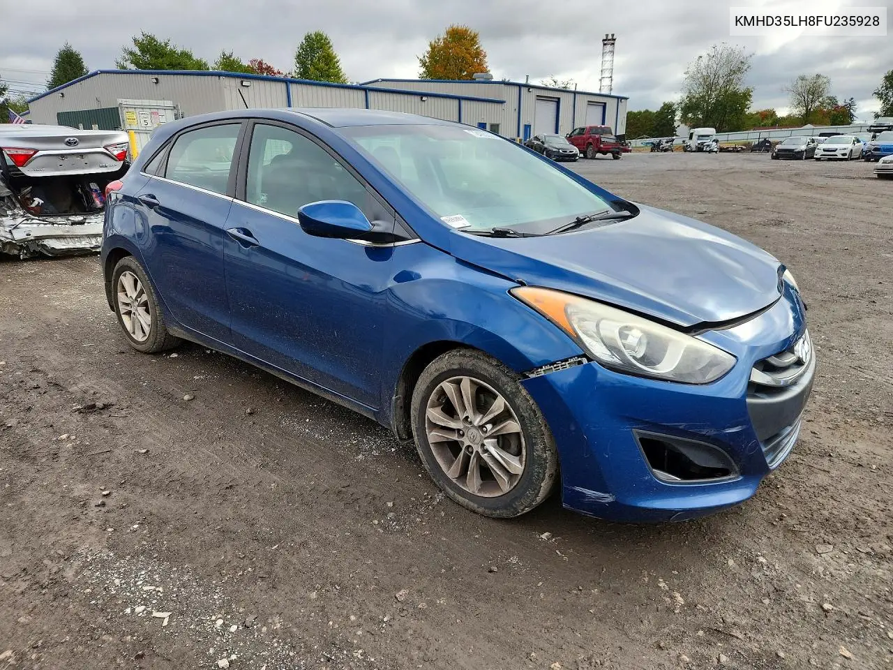 2015 HYUNDAI ELANTRA VIN KMHD35LH8FU235928 — фото 4