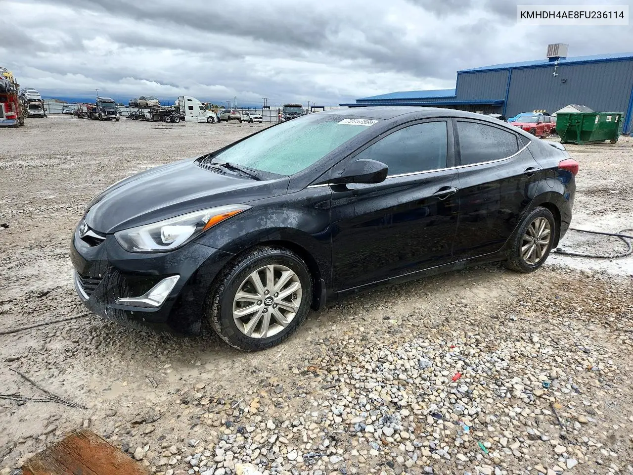 HYUNDAI ELANTRA 2015, VIN KMHDH4AE8FU236114