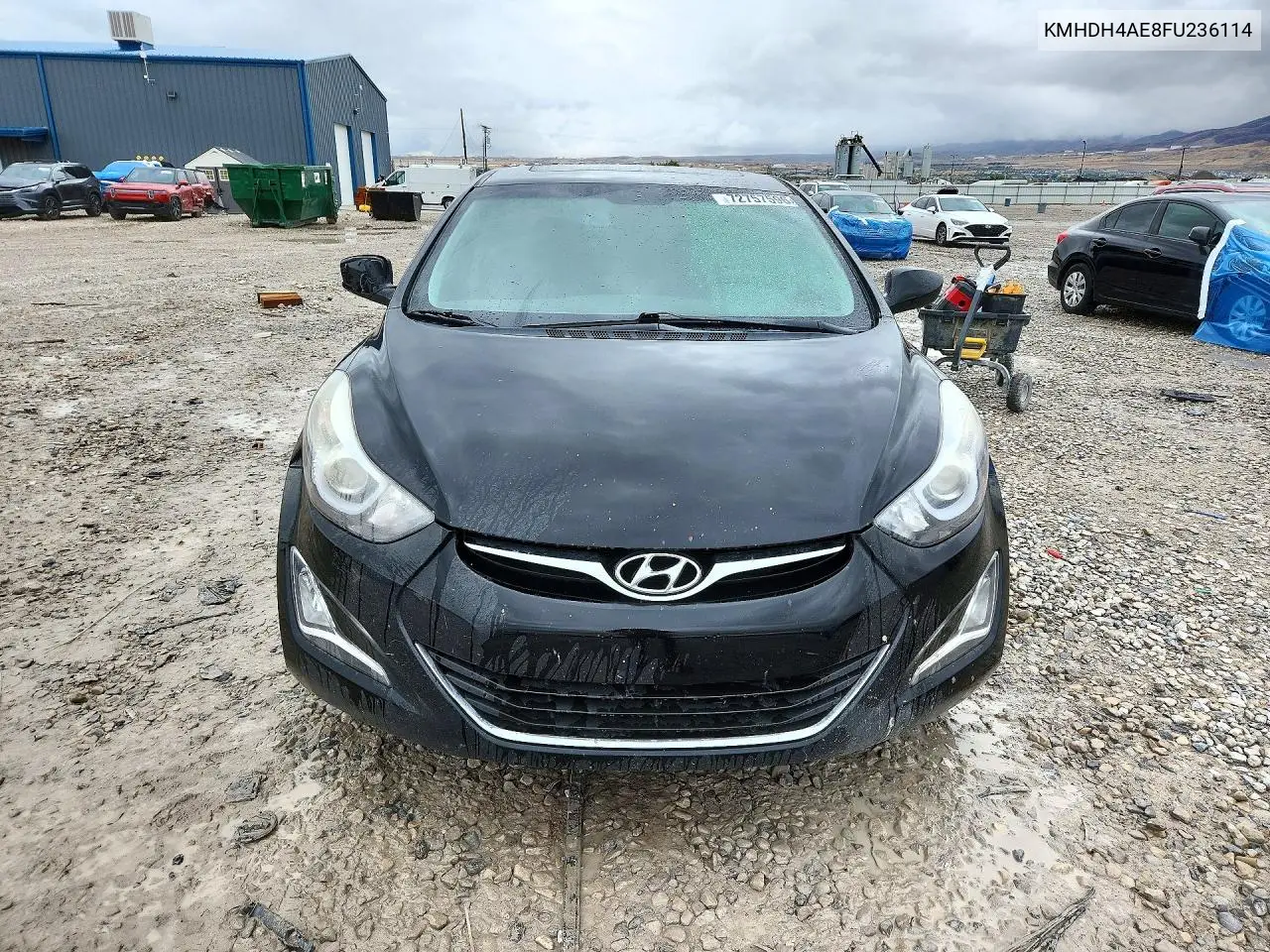 2015 HYUNDAI ELANTRA VIN KMHDH4AE8FU236114 — фото 5