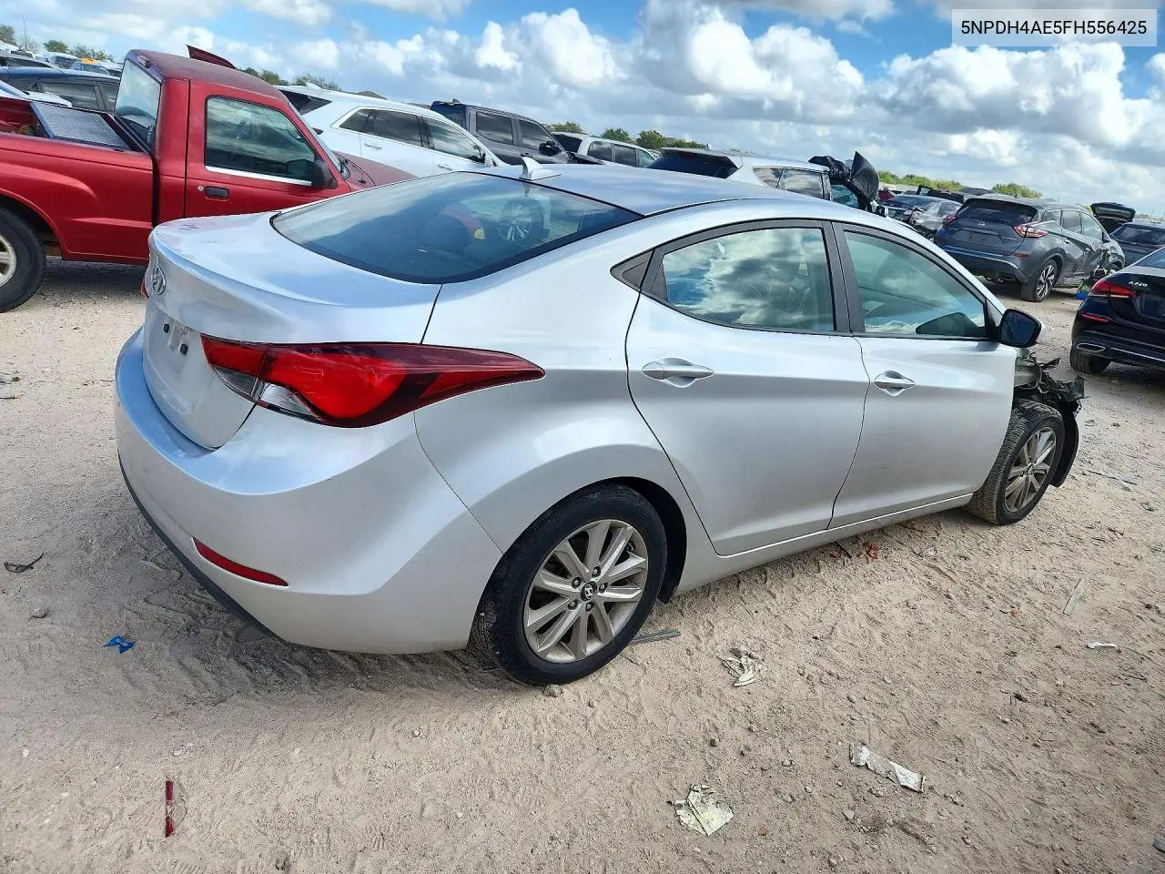 2015 HYUNDAI ELANTRA VIN 5NPDH4AE5FH556425 — фото 3
