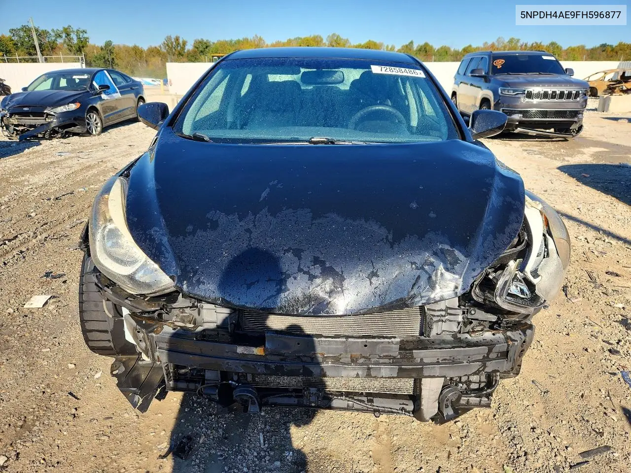 2015 HYUNDAI ELANTRA VIN 5NPDH4AE9FH596877 — фото 5