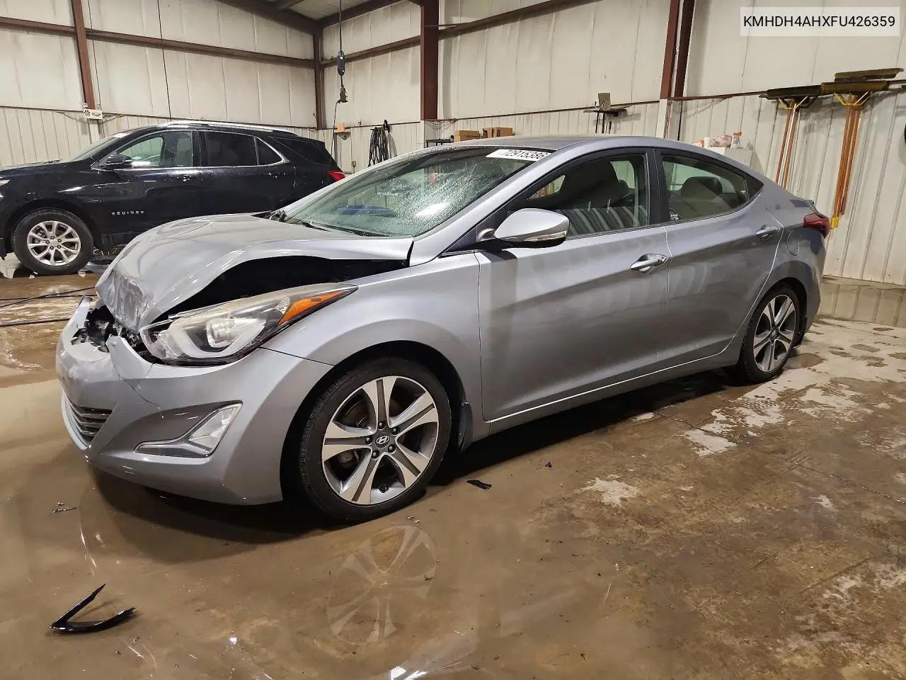 HYUNDAI ELANTRA 2015, VIN KMHDH4AHXFU426359