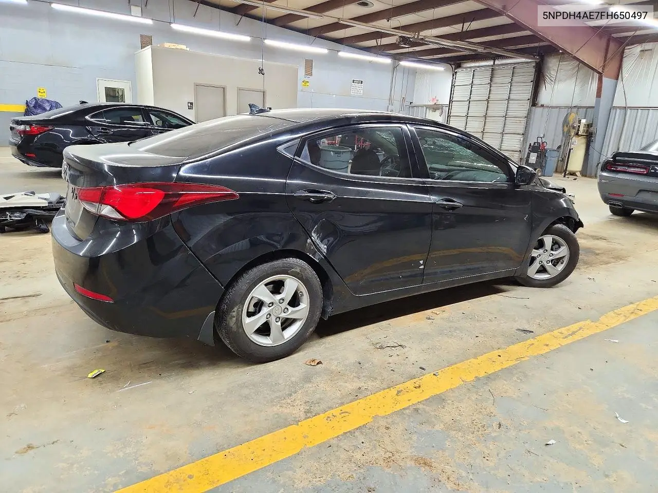 2015 HYUNDAI ELANTRA VIN 5NPDH4AE7FH650497 — фото 3
