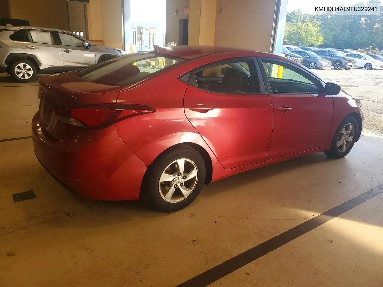 2015 HYUNDAI ELANTRA VIN KMHDH4AE9FU329241 — фото 3