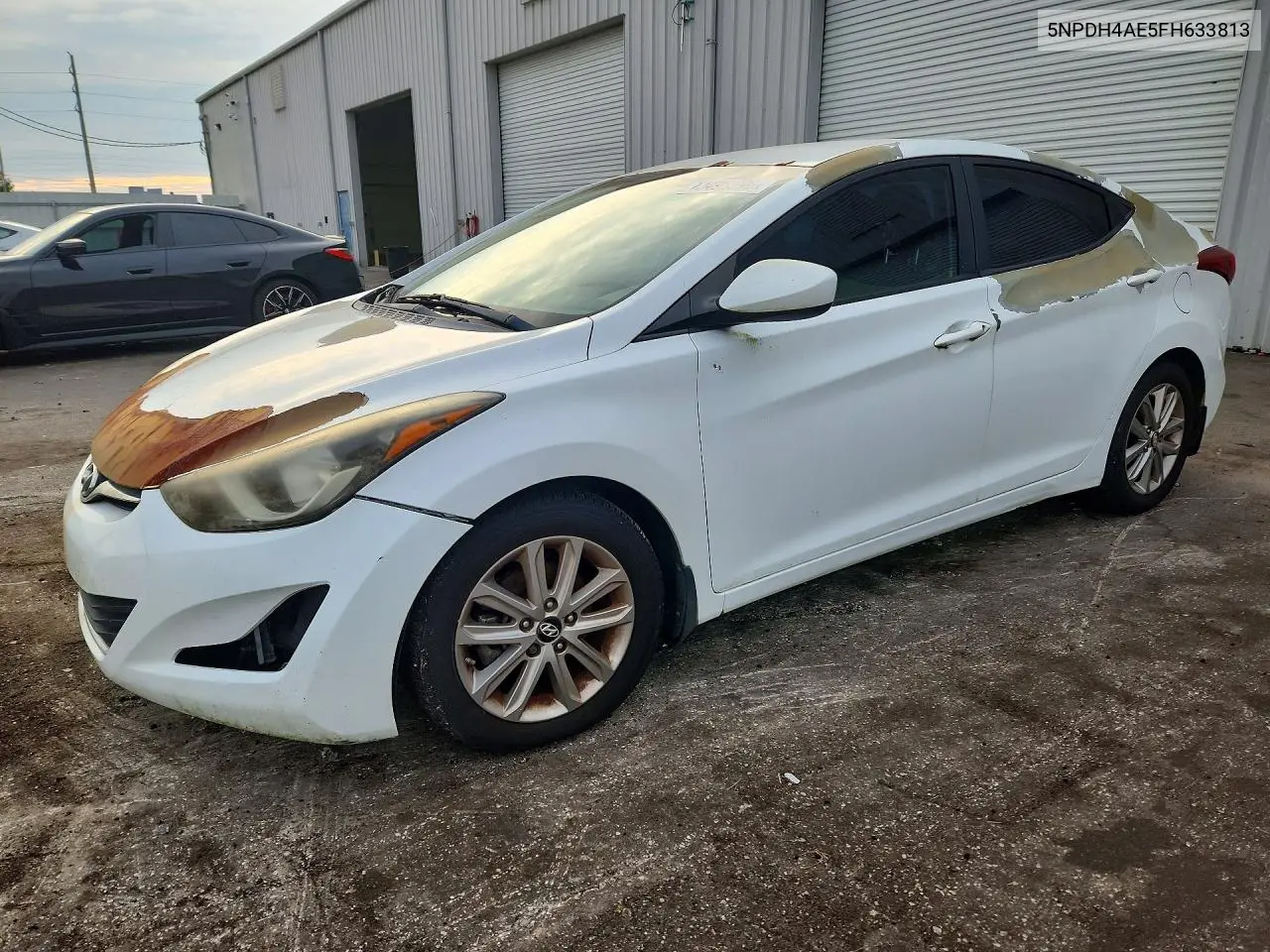 HYUNDAI ELANTRA 2015, VIN 5NPDH4AE5FH633813