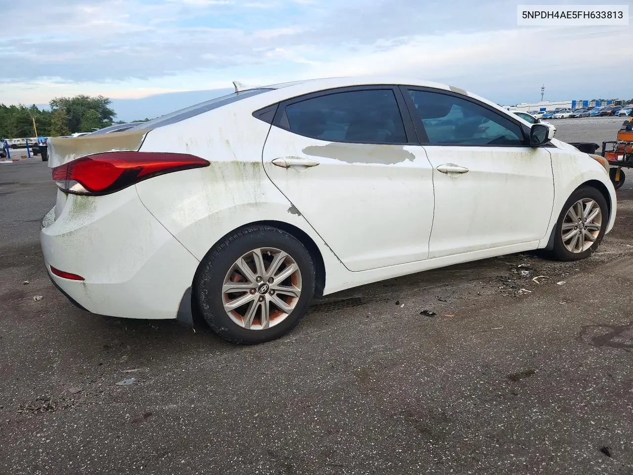 2015 HYUNDAI ELANTRA VIN 5NPDH4AE5FH633813 — фото 3