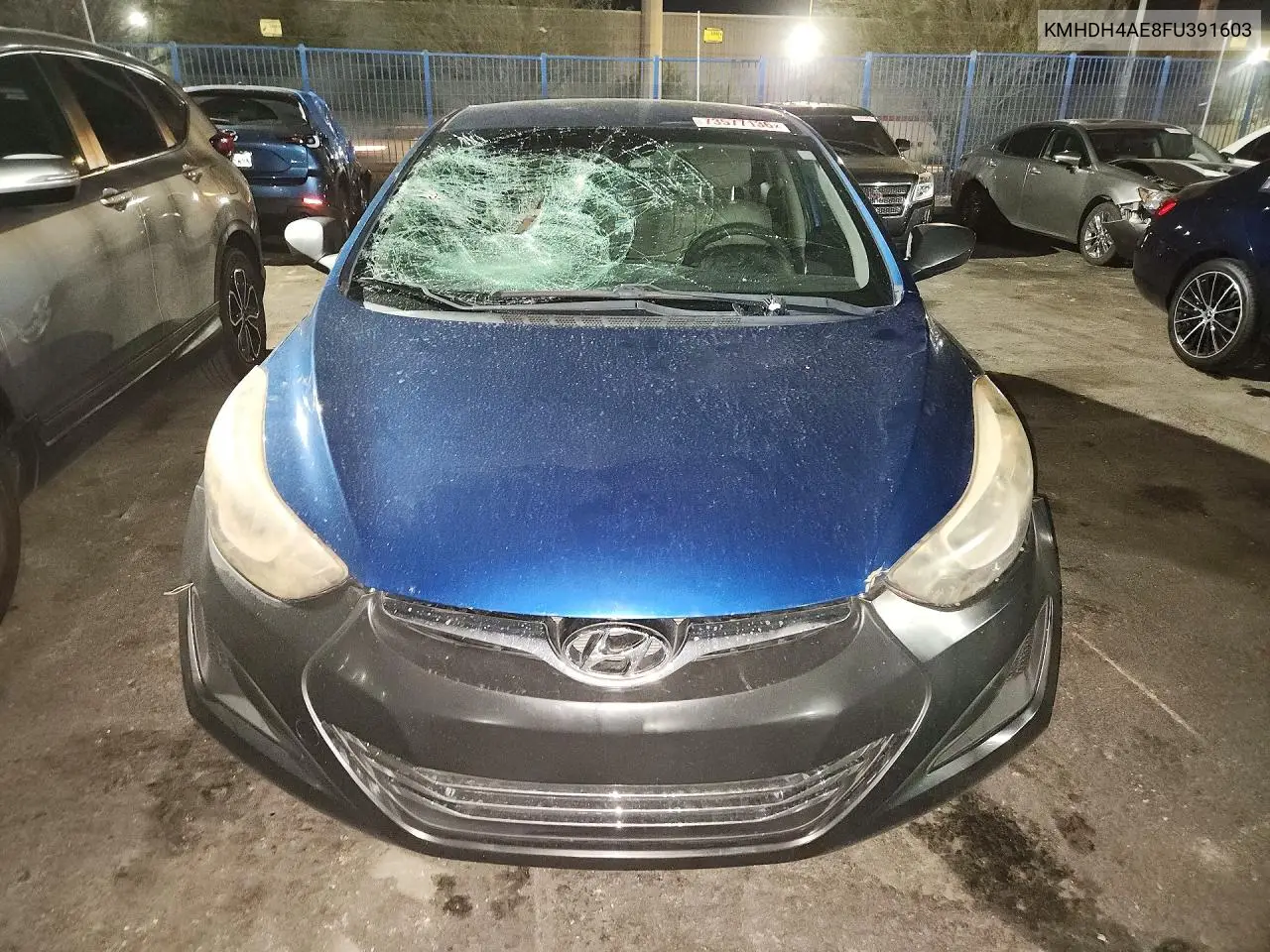 2015 HYUNDAI ELANTRA VIN KMHDH4AE8FU391603 — фото 5
