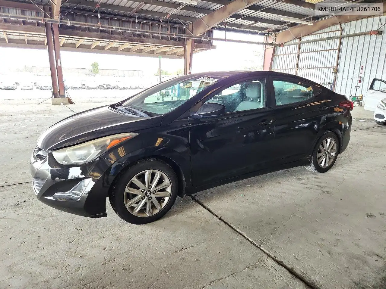 HYUNDAI ELANTRA 2015, VIN KMHDH4AE4FU261706