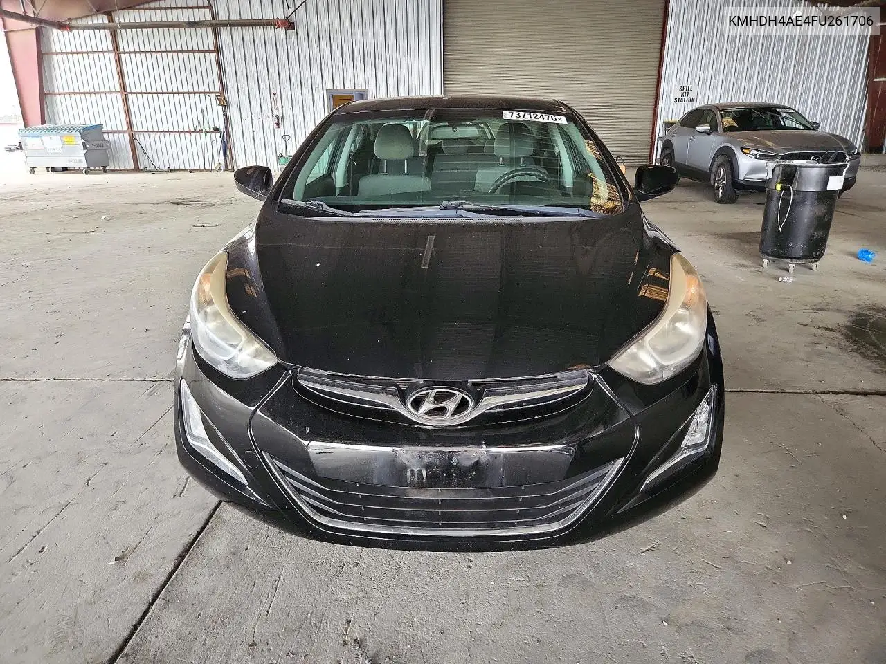 2015 HYUNDAI ELANTRA VIN KMHDH4AE4FU261706 — фото 5