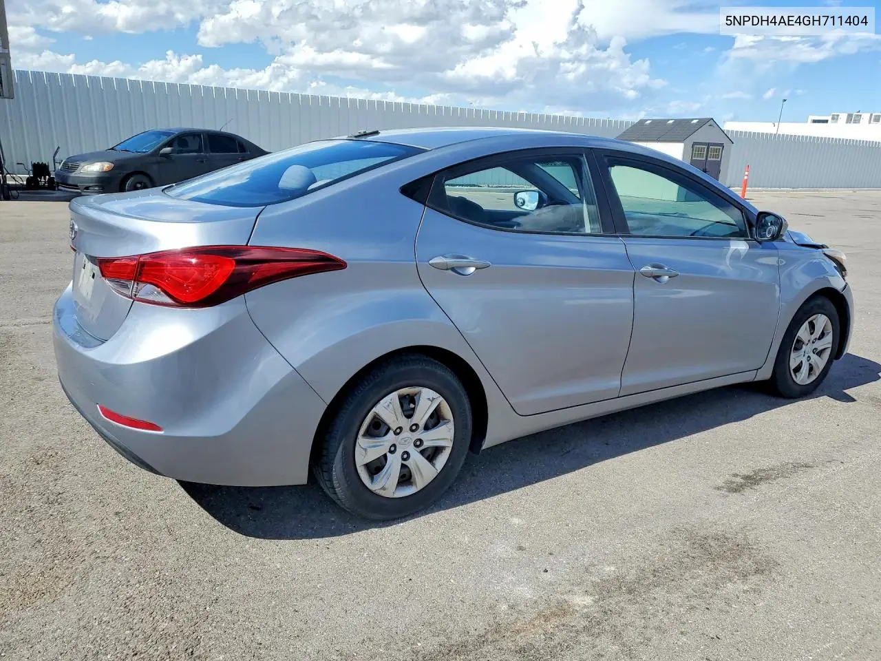 2016 HYUNDAI ELANTRA VIN 5NPDH4AE4GH711404 — фото 3
