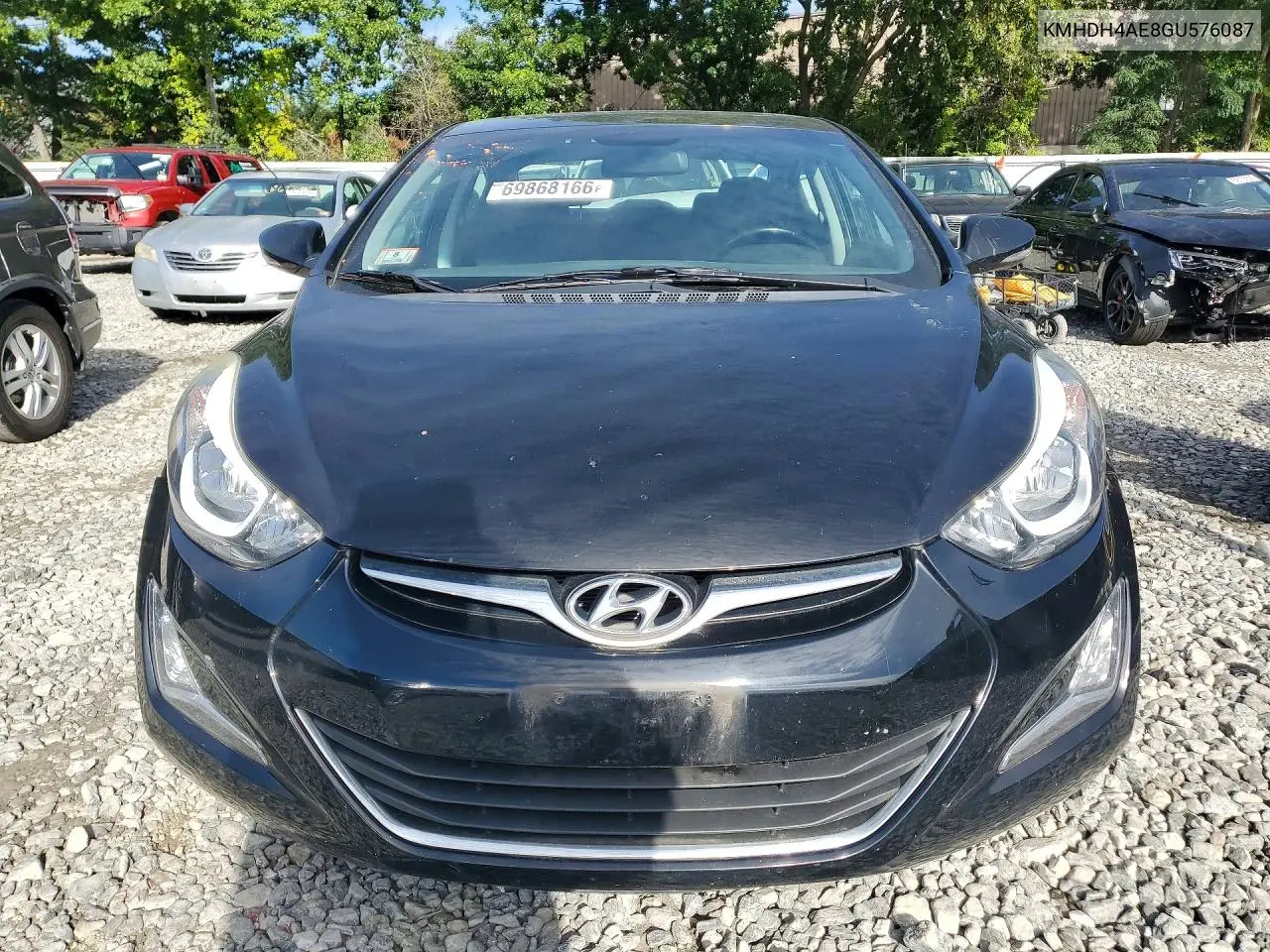 2016 HYUNDAI ELANTRA VIN KMHDH4AE8GU576087 — фото 5