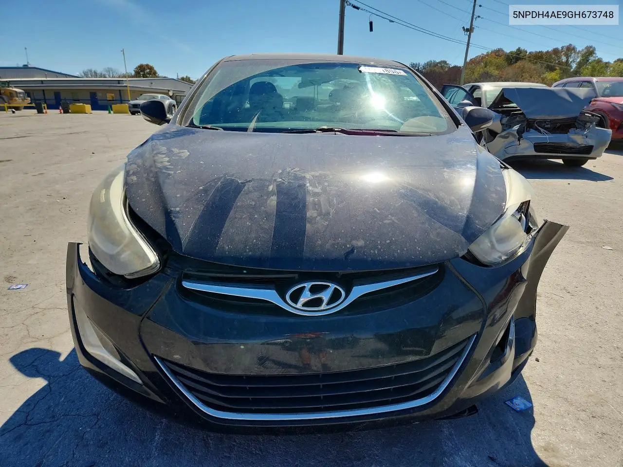 2016 HYUNDAI ELANTRA VIN 5NPDH4AE9GH673748 — фото 5
