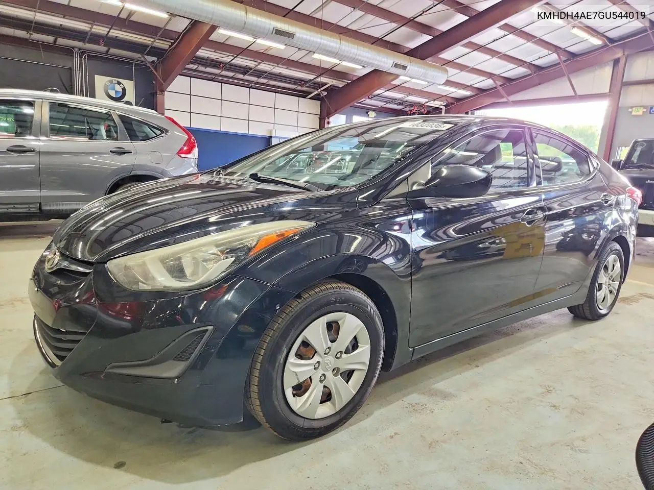 HYUNDAI ELANTRA 2016, VIN KMHDH4AE7GU544019