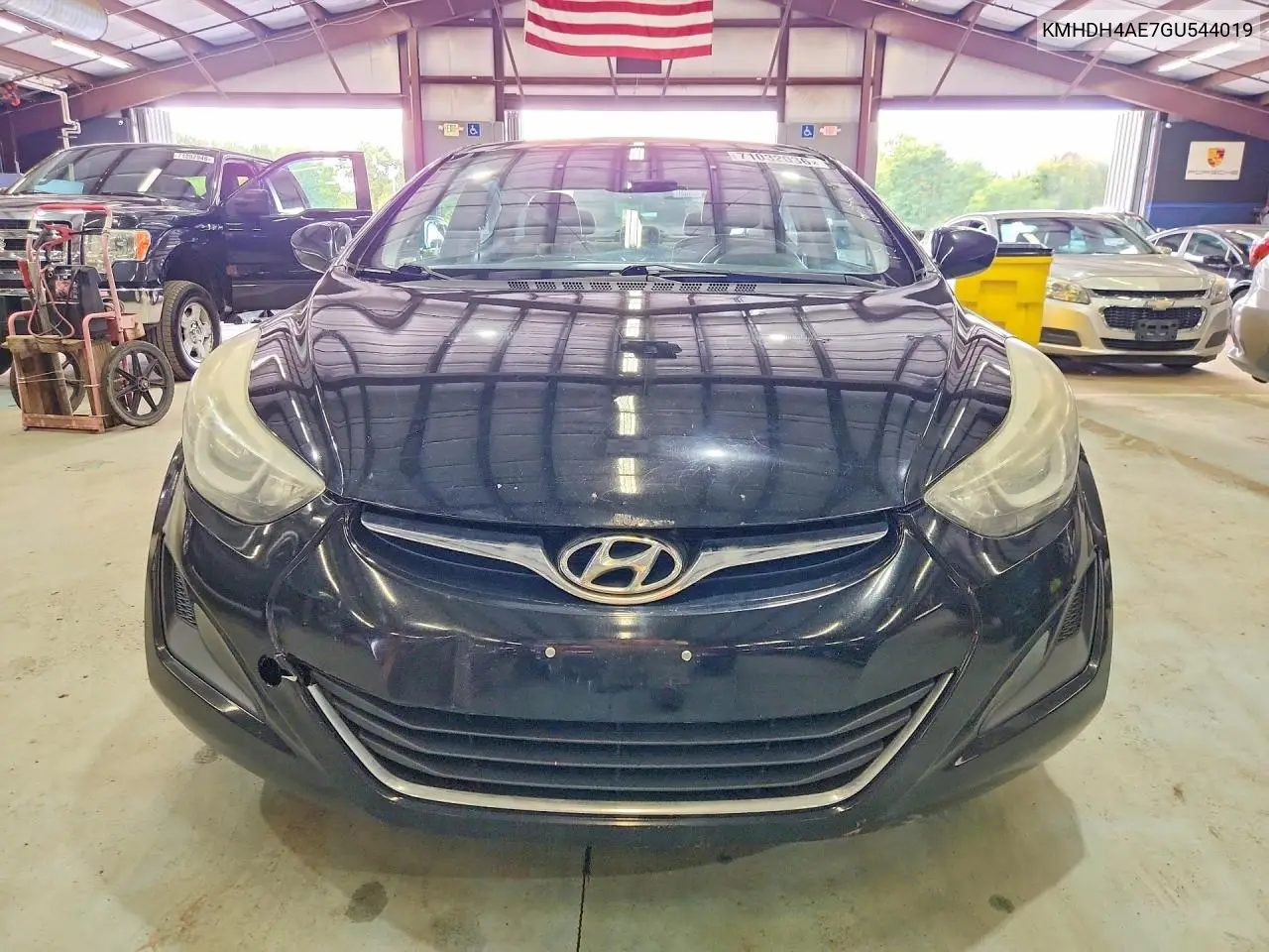 2016 HYUNDAI ELANTRA VIN KMHDH4AE7GU544019 — фото 5