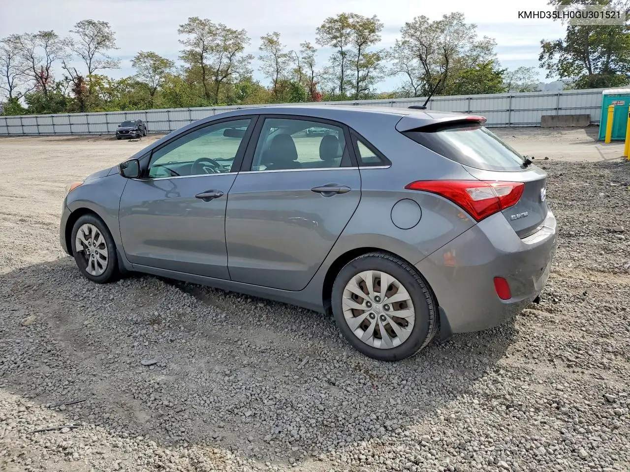 2016 HYUNDAI ELANTRA VIN KMHD35LH0GU301521 — фото 3