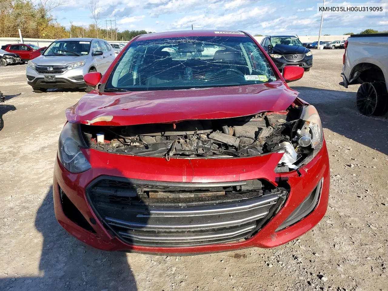 2016 HYUNDAI ELANTRA VIN KMHD35LH0GU319095 — фото 5