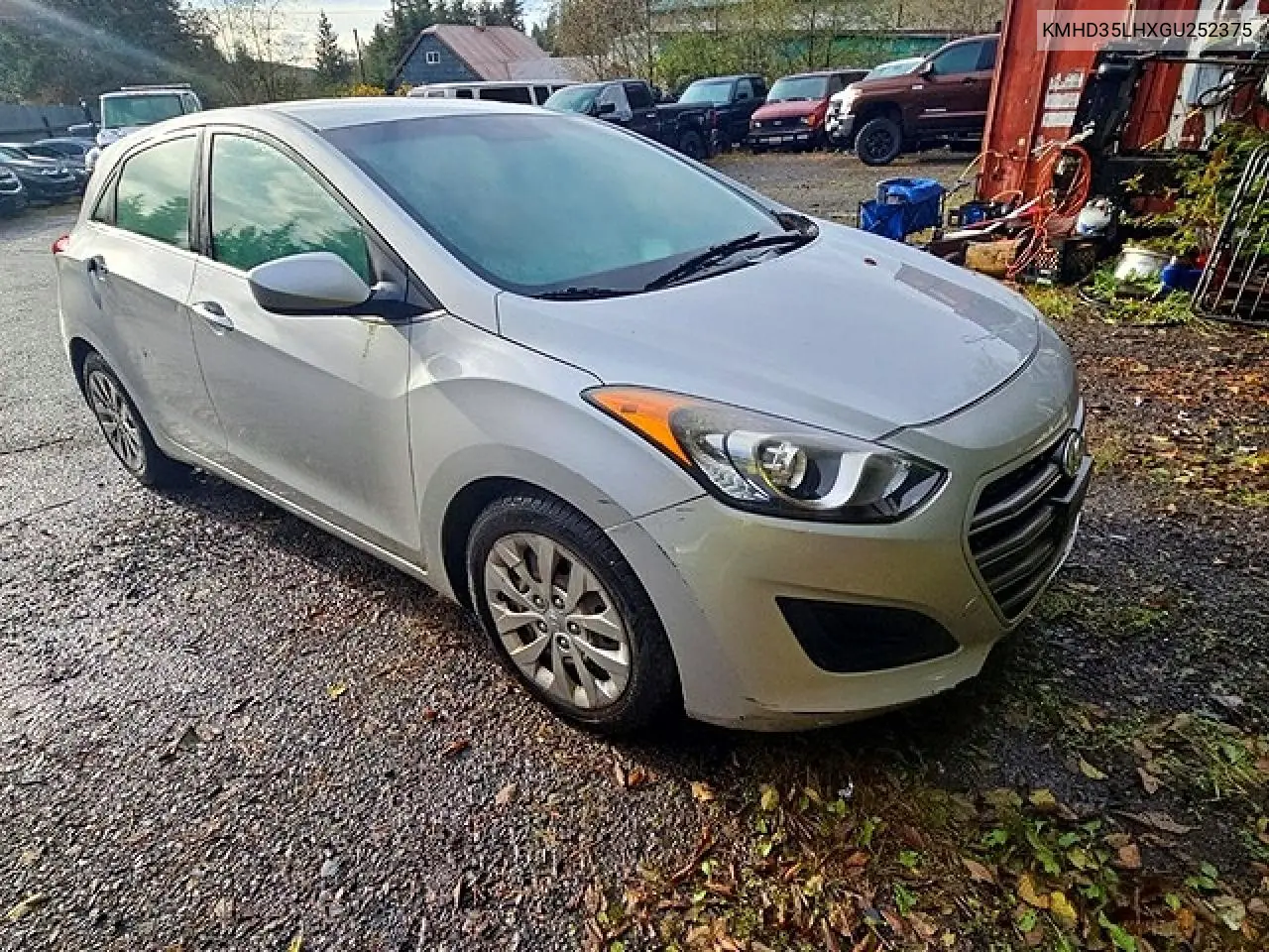 2016 HYUNDAI ELANTRA VIN KMHD35LHXGU252375 — фото 4