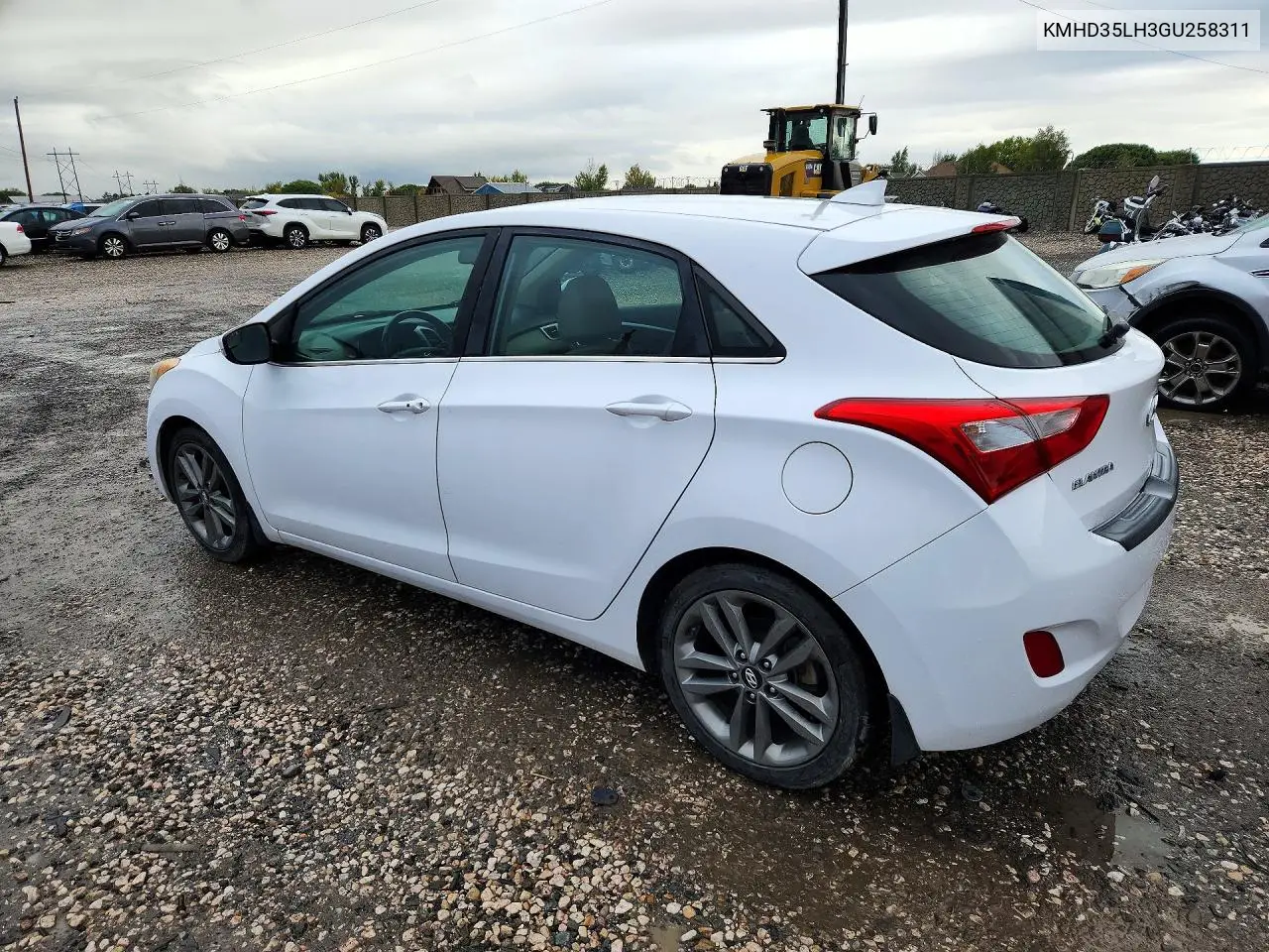 2016 HYUNDAI ELANTRA VIN KMHD35LH3GU258311 — фото 2