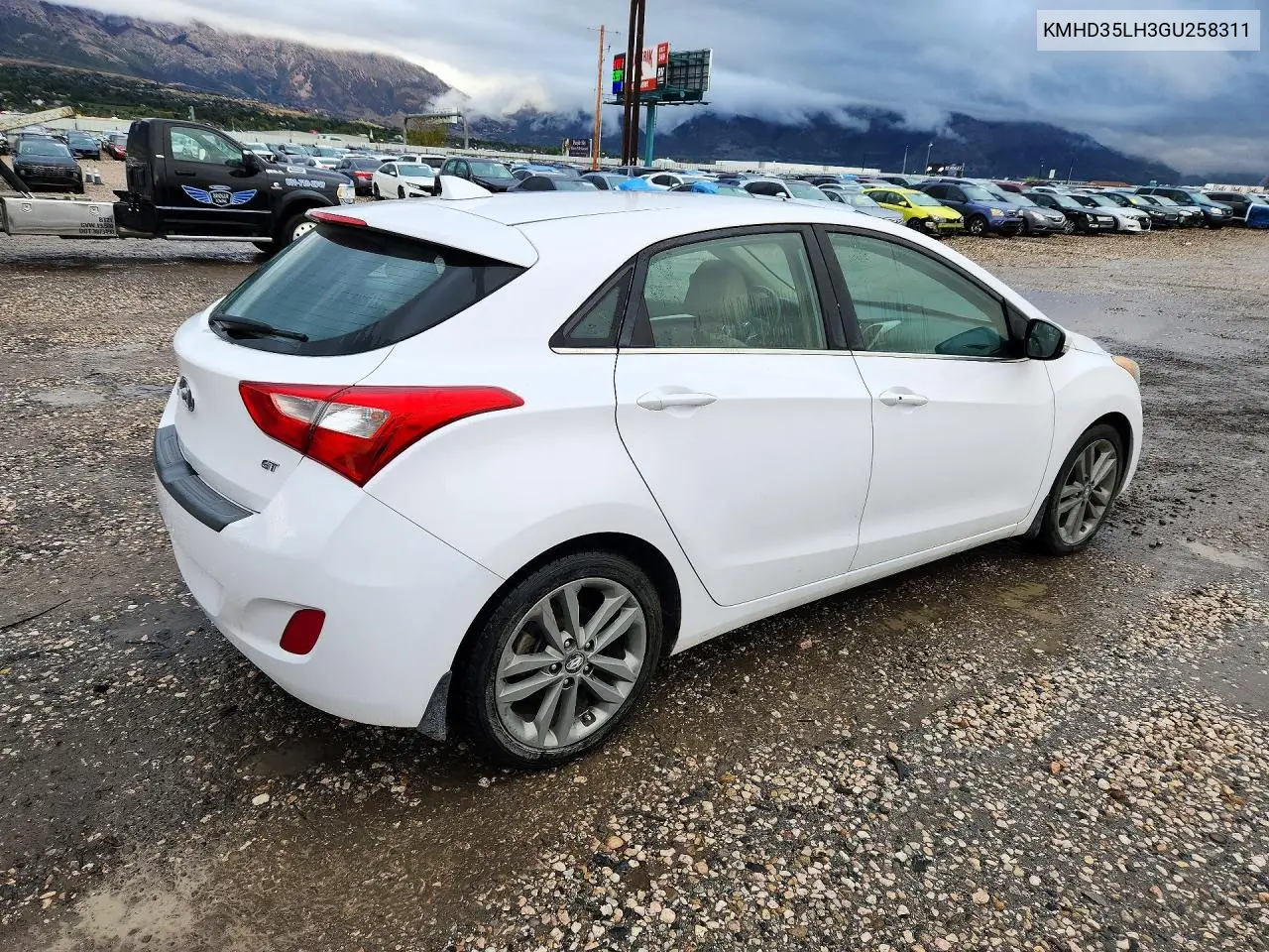 2016 HYUNDAI ELANTRA VIN KMHD35LH3GU258311 — фото 3
