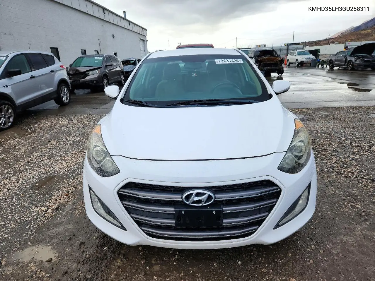 2016 HYUNDAI ELANTRA VIN KMHD35LH3GU258311 — фото 5
