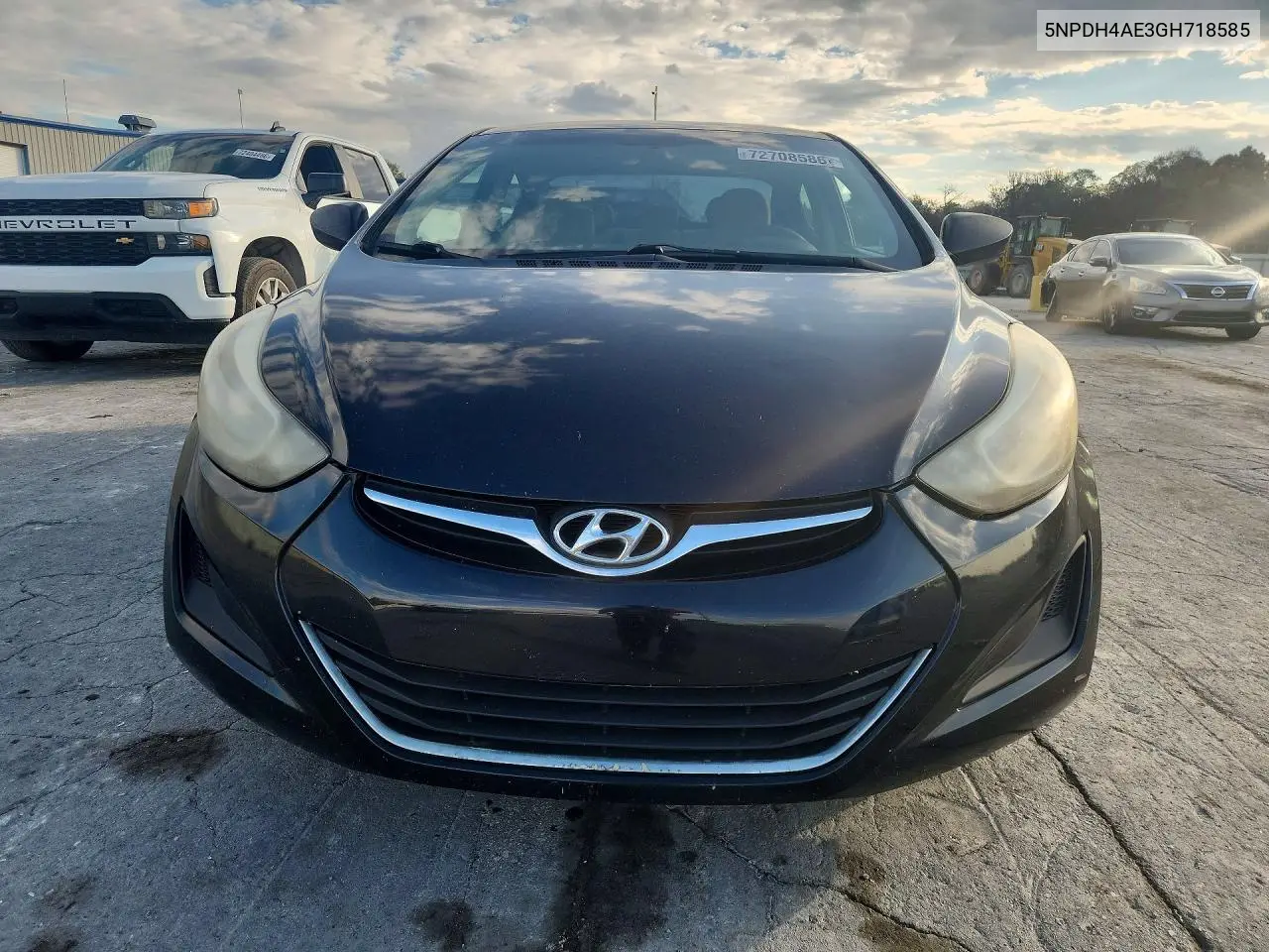 2016 HYUNDAI ELANTRA VIN 5NPDH4AE3GH718585 — фото 5