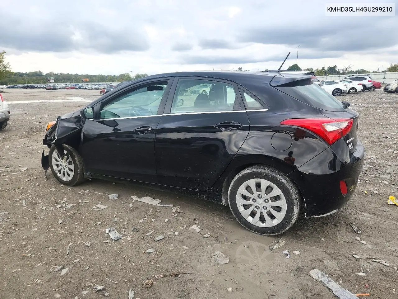 2016 HYUNDAI ELANTRA VIN KMHD35LH4GU299210 — фото 2