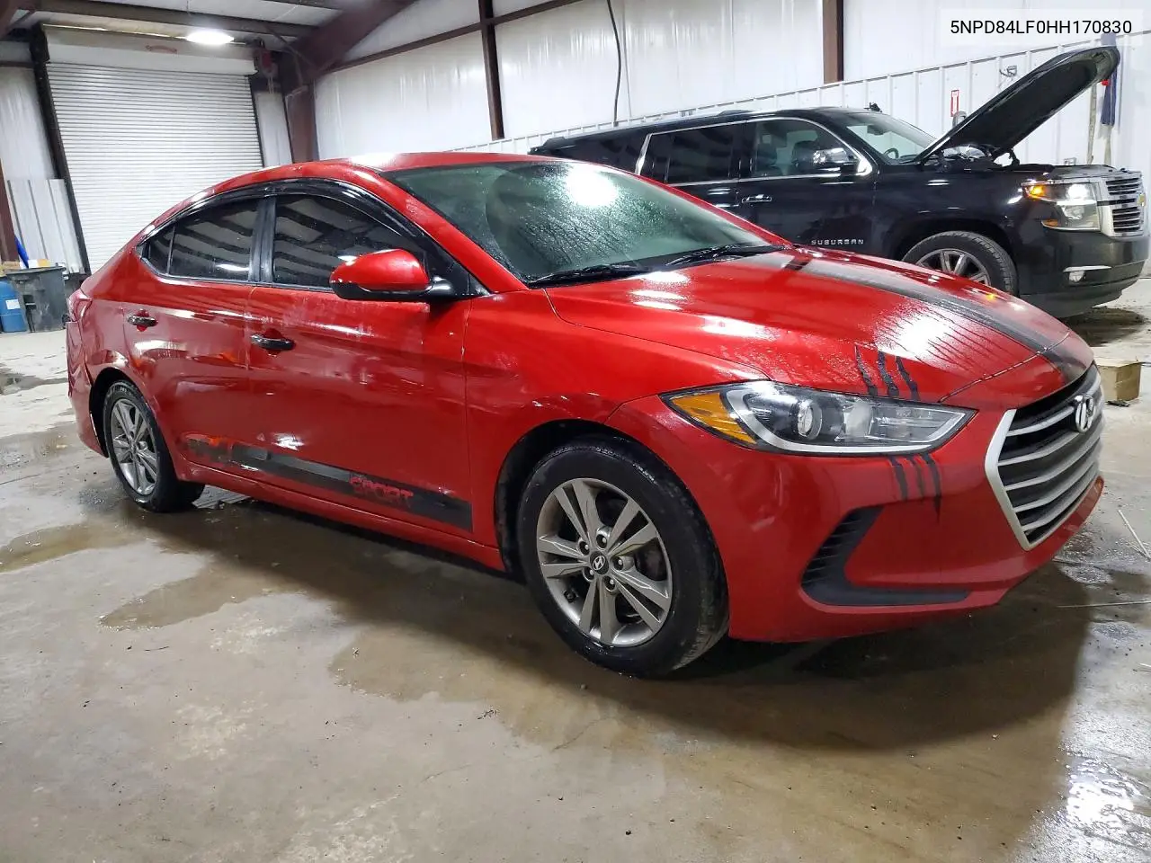 2017 HYUNDAI ELANTRA VIN 5NPD84LF0HH170830 — фото 4