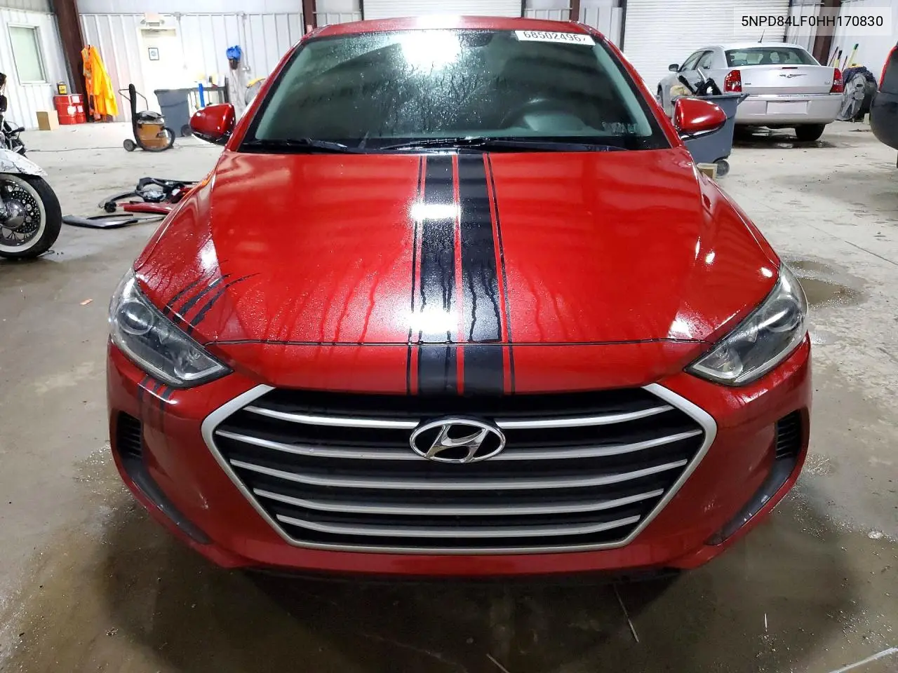 2017 HYUNDAI ELANTRA VIN 5NPD84LF0HH170830 — фото 5
