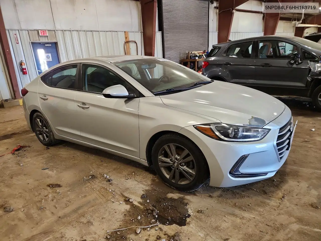 2017 HYUNDAI ELANTRA VIN 5NPD84LF6HH163719 — фото 4