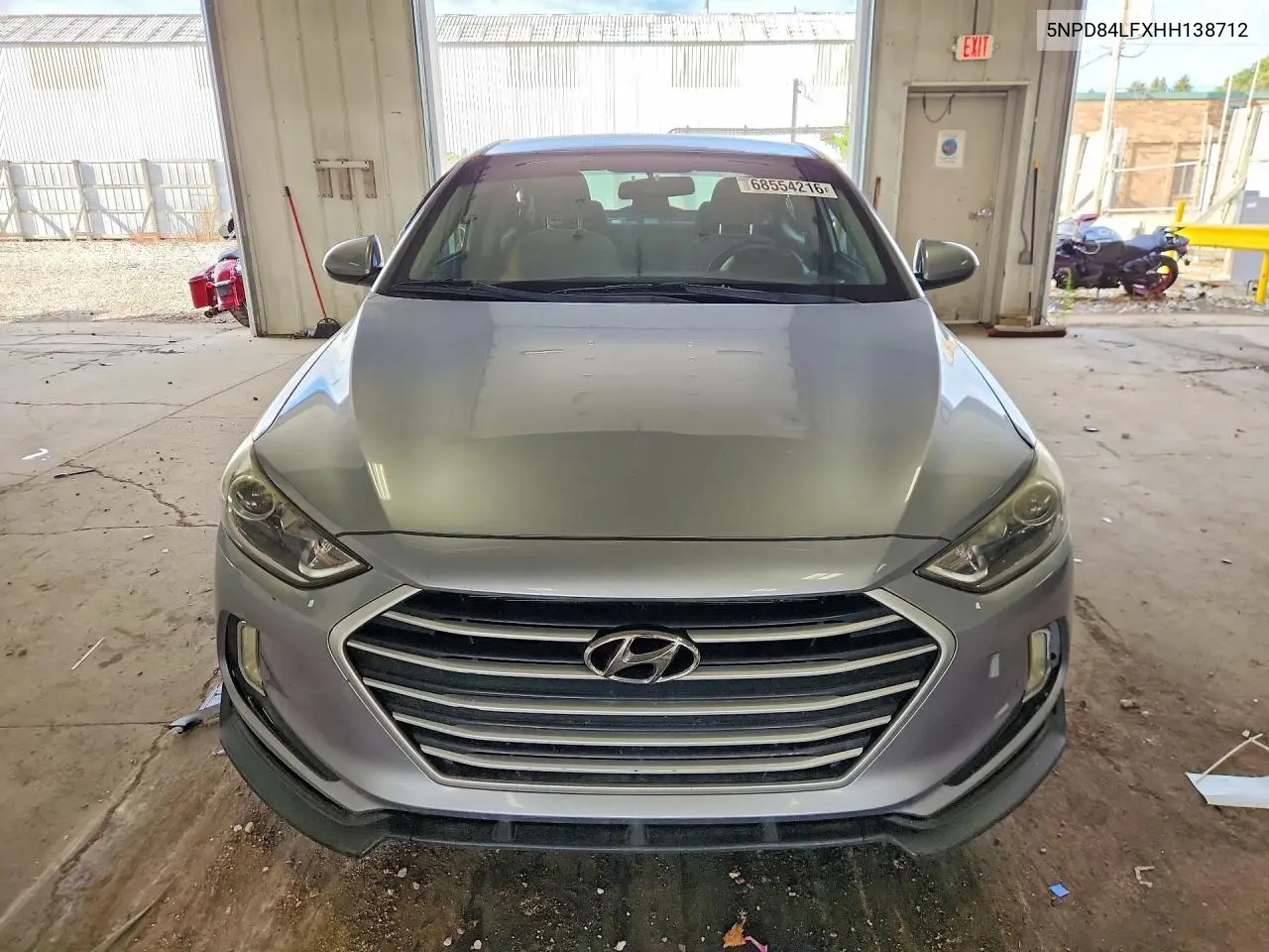 2017 HYUNDAI ELANTRA VIN 5NPD84LFXHH138712 — фото 5