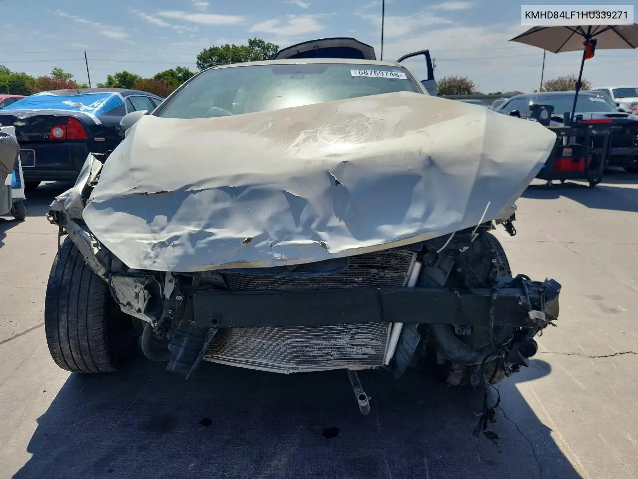 2017 HYUNDAI ELANTRA VIN KMHD84LF1HU339271 — фото 5
