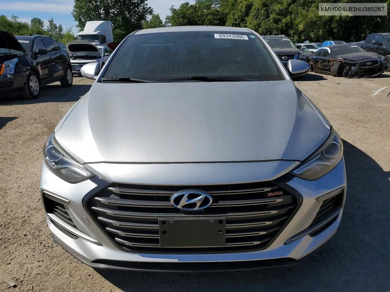 2017 HYUNDAI ELANTRA VIN KMHD04LB3HU385267 — фото 5