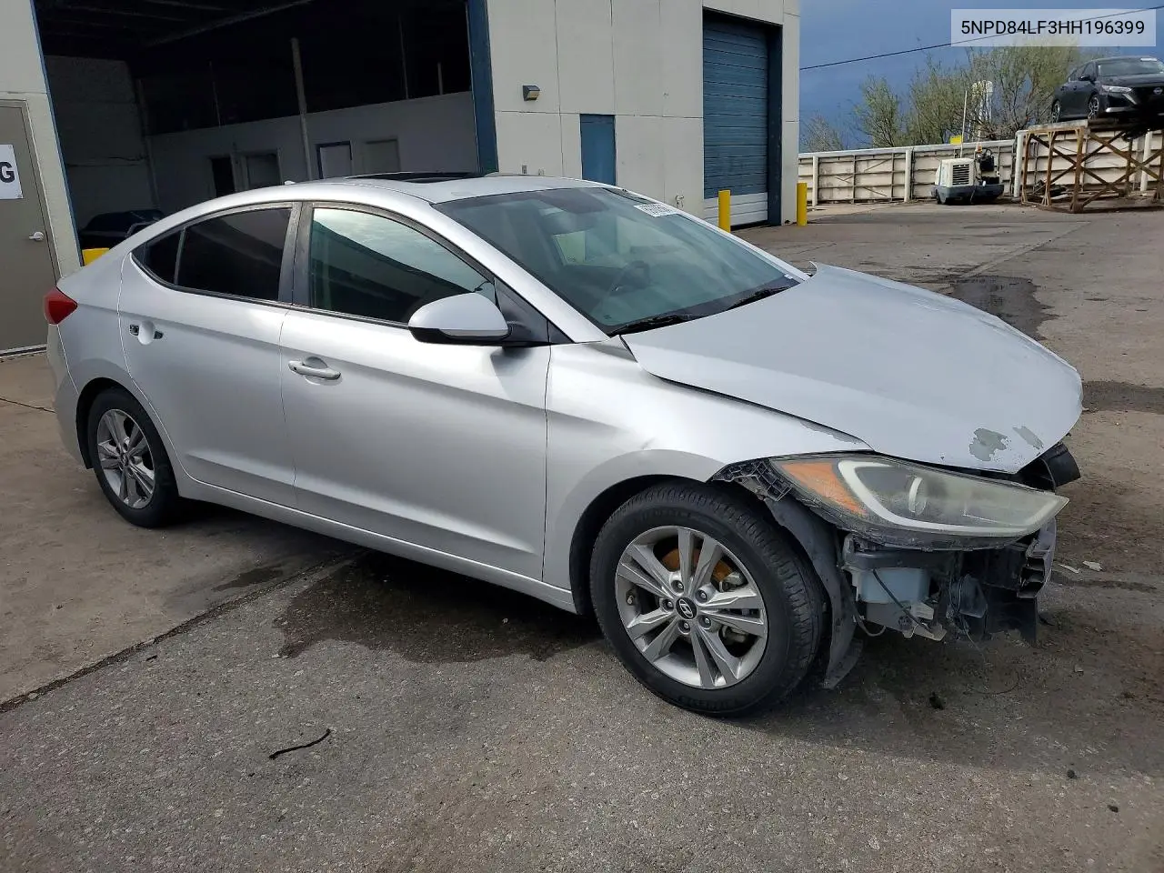 2017 HYUNDAI ELANTRA VIN 5NPD84LF3HH196399 — фото 4