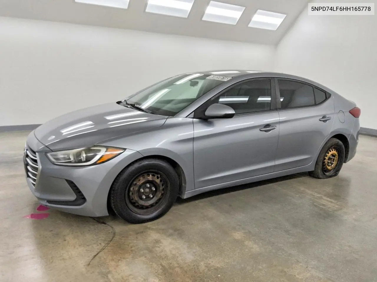 HYUNDAI ELANTRA 2017, VIN 5NPD74LF6HH165778