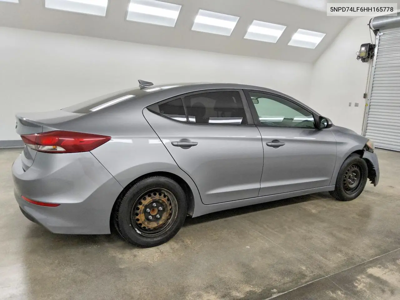 2017 HYUNDAI ELANTRA VIN 5NPD74LF6HH165778 — фото 3