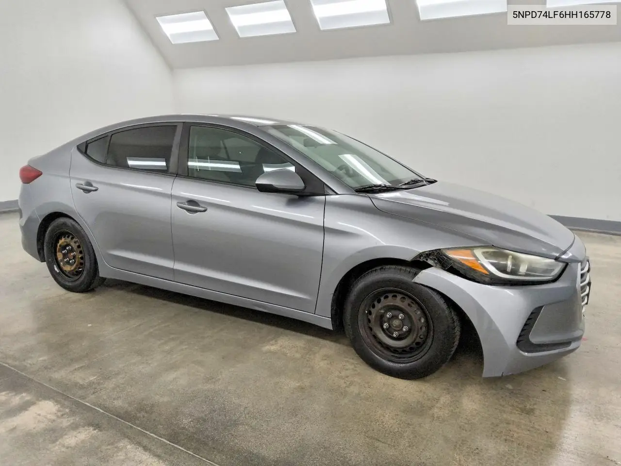 2017 HYUNDAI ELANTRA VIN 5NPD74LF6HH165778 — фото 4