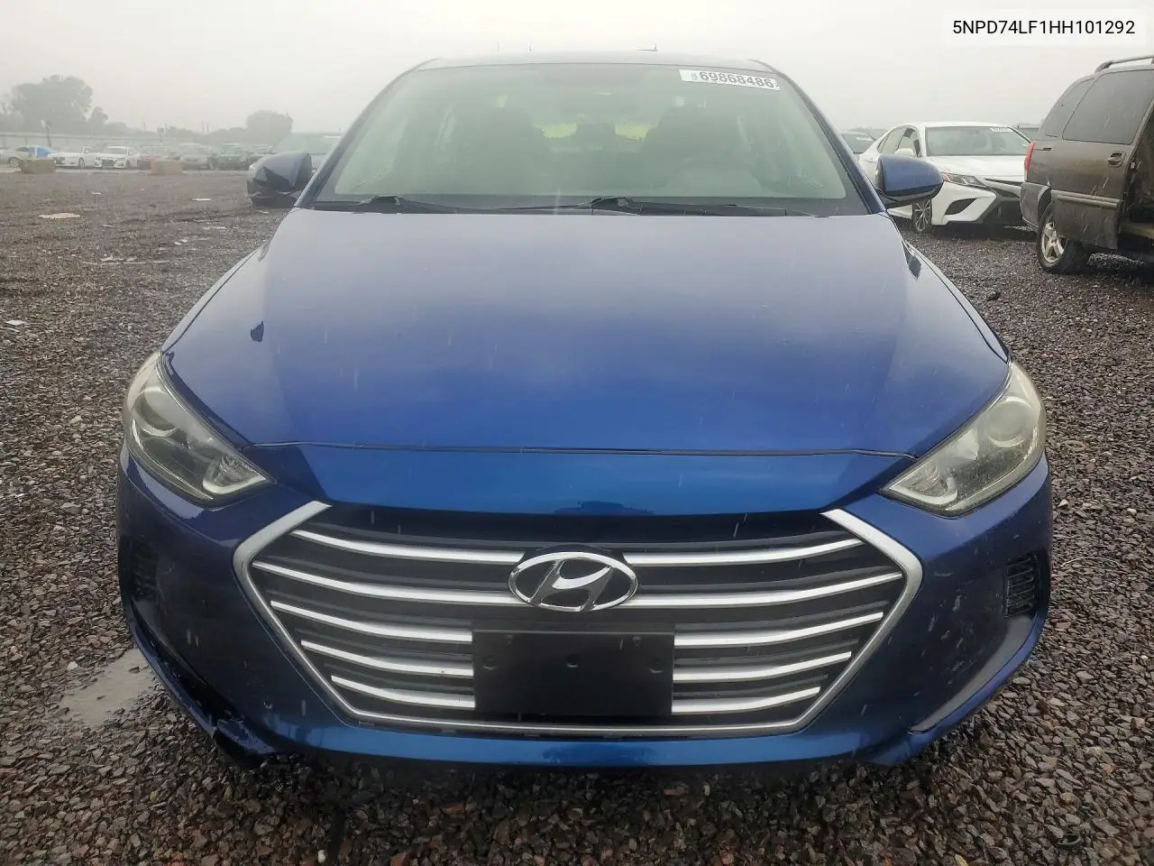 2017 HYUNDAI ELANTRA VIN 5NPD74LF1HH101292 — фото 5