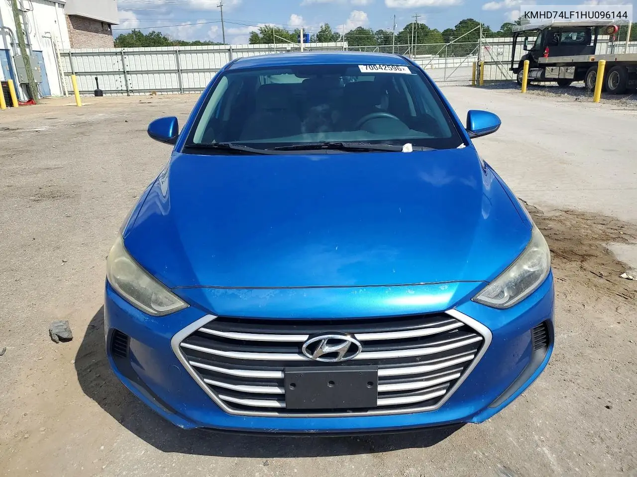2017 HYUNDAI ELANTRA VIN KMHD74LF1HU096144 — фото 5