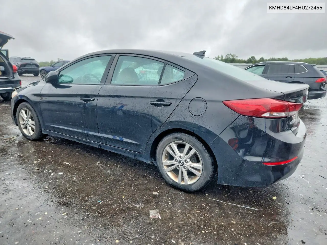 2017 HYUNDAI ELANTRA VIN KMHD84LF4HU272455 — фото 2
