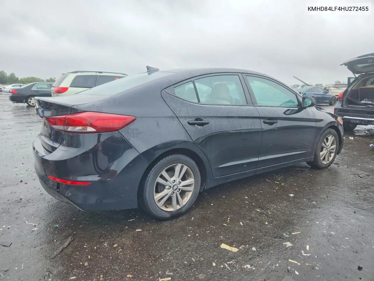 2017 HYUNDAI ELANTRA VIN KMHD84LF4HU272455 — фото 3