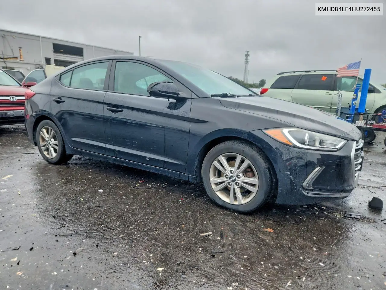 2017 HYUNDAI ELANTRA VIN KMHD84LF4HU272455 — фото 4