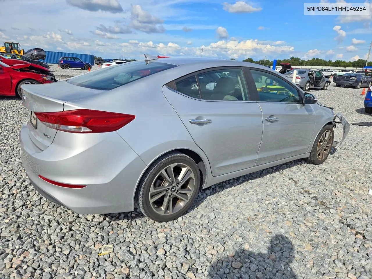 2017 HYUNDAI ELANTRA VIN 5NPD84LF1HH045254 — фото 3