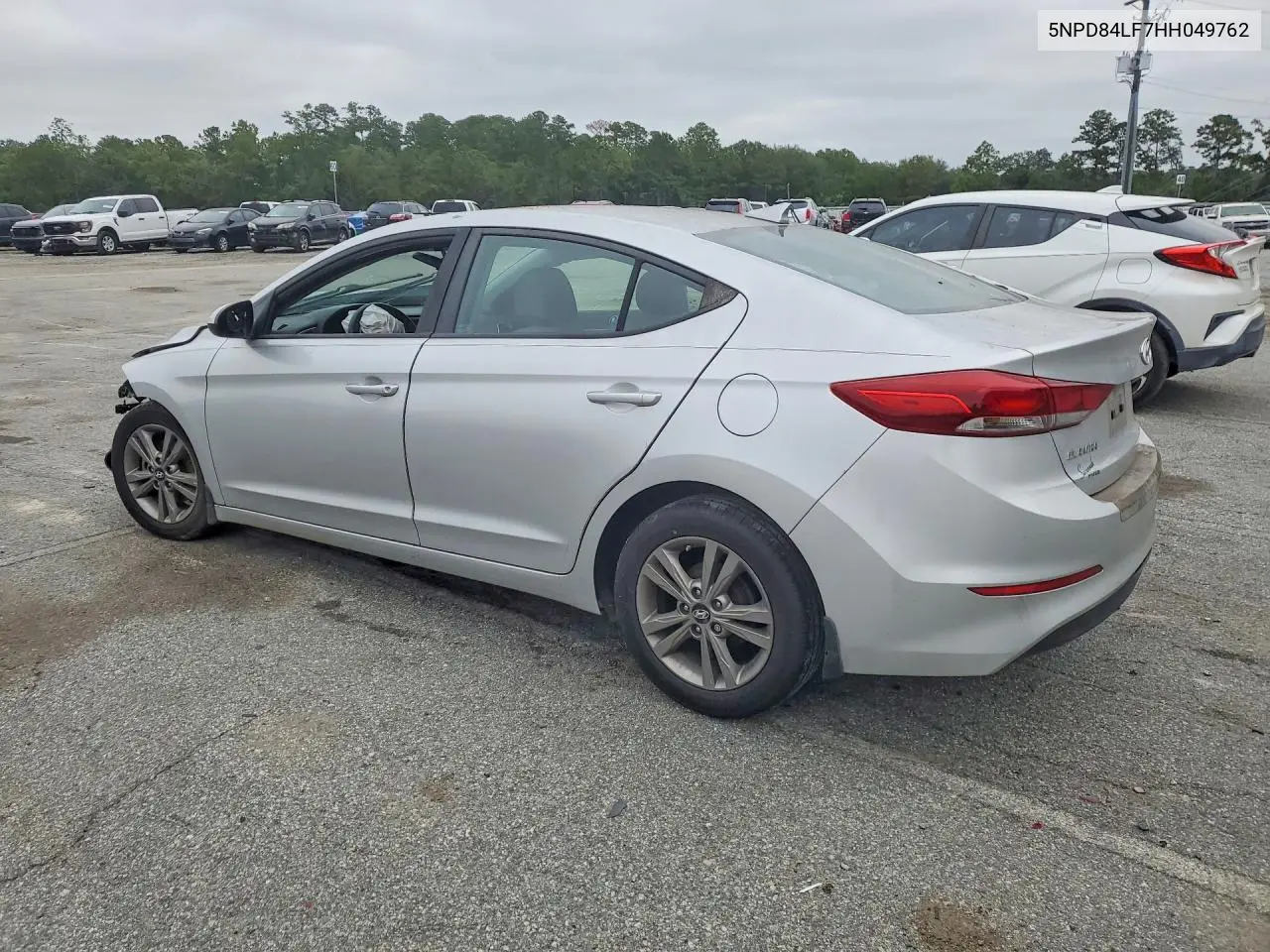 2017 HYUNDAI ELANTRA VIN 5NPD84LF7HH049762 — фото 2