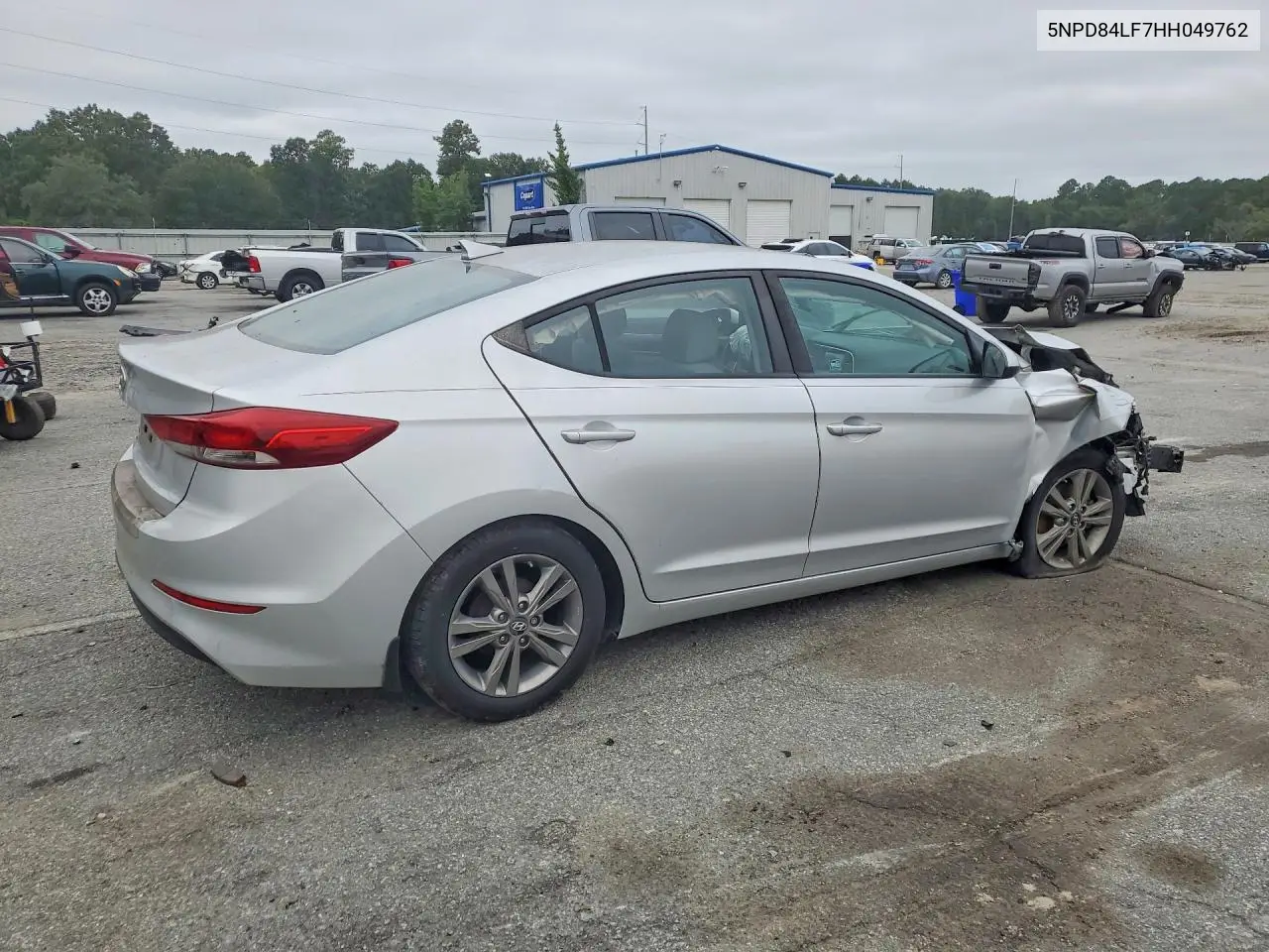 2017 HYUNDAI ELANTRA VIN 5NPD84LF7HH049762 — фото 3
