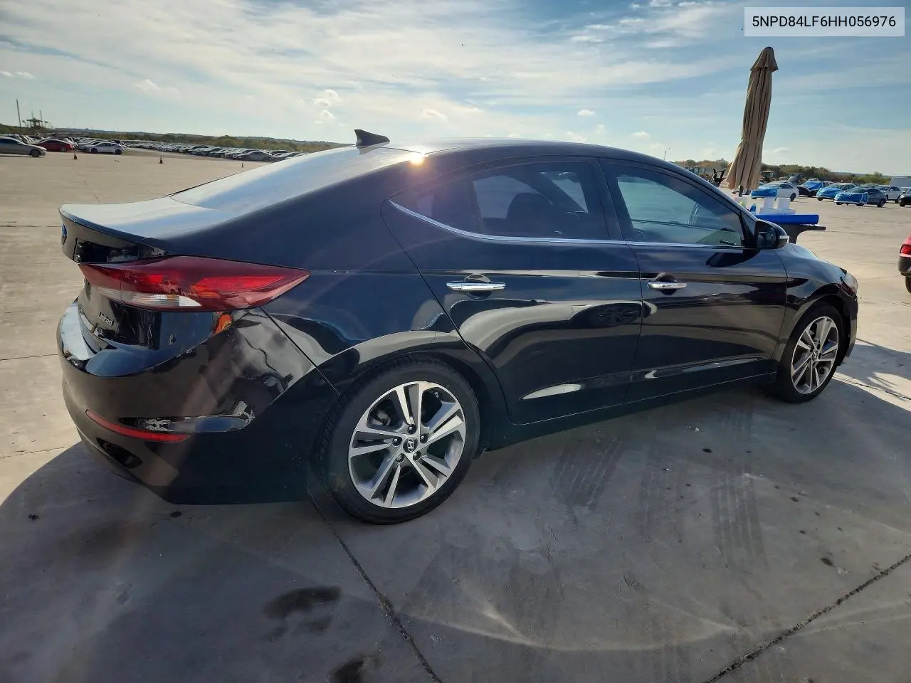 2017 HYUNDAI ELANTRA VIN 5NPD84LF6HH056976 — фото 3