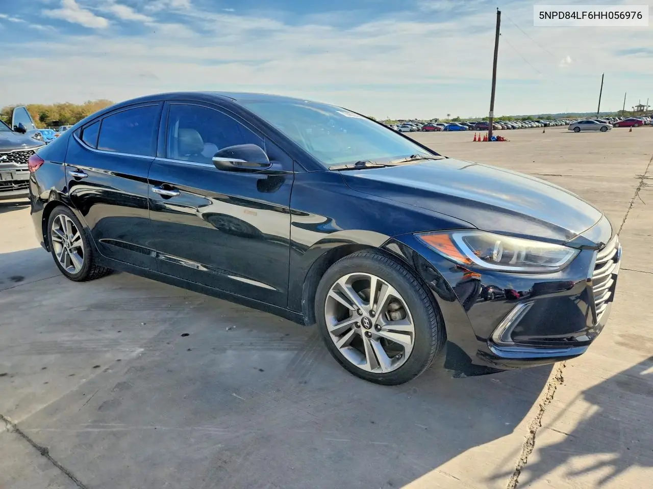 2017 HYUNDAI ELANTRA VIN 5NPD84LF6HH056976 — фото 4