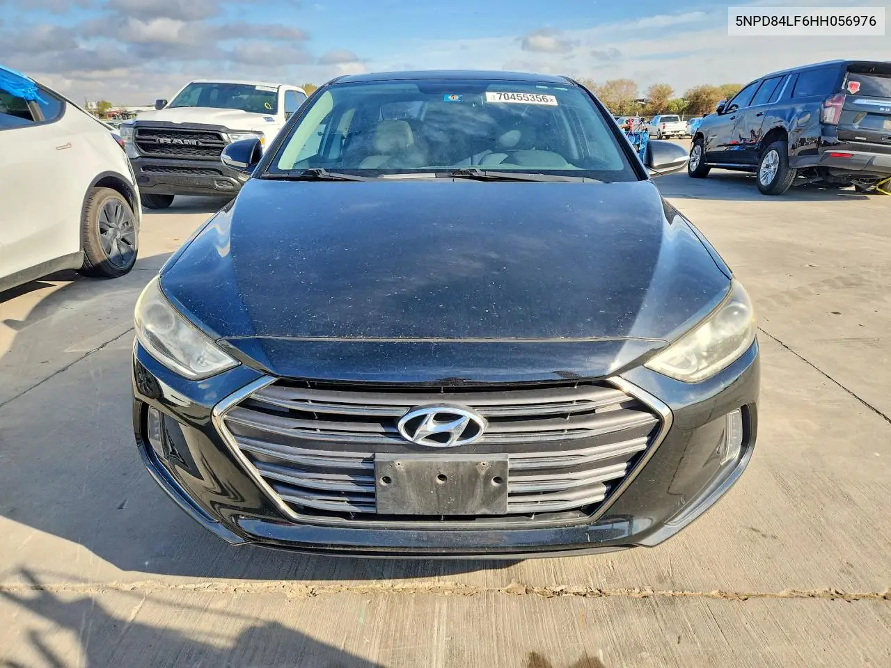 2017 HYUNDAI ELANTRA VIN 5NPD84LF6HH056976 — фото 5